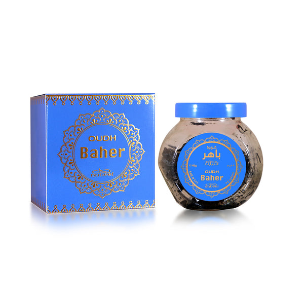 Oudh Baher Incense - (40gms Woodchips) by Nabeel - Al-Rashad Inc