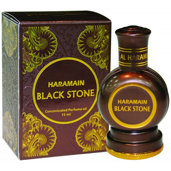 Al Haramain Black Stone- Oriental Perfume Oil [15 ml]