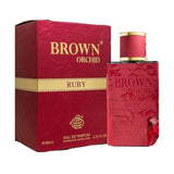 Brown Orchid - Ruby Edition -  Eau De Parfum - 80ml by Fragrance World - Al-Rashad Inc
