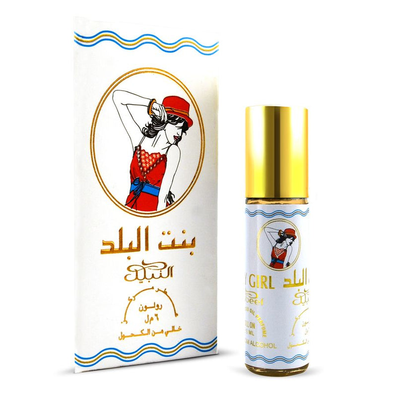 City Girl - Box 6 x 6 ml Roll-on Perfume Oil by Nabeel