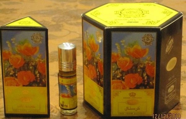 Crystal - 6ml (.2oz) Roll-on Perfume Oil by Al-Rehab (Box of 6)