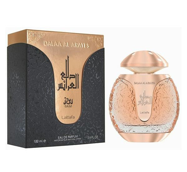Dalaa Al Arayes Rose - Eau De Spray Parfum (100 ml - 3.4Fl oz) by Lattafa