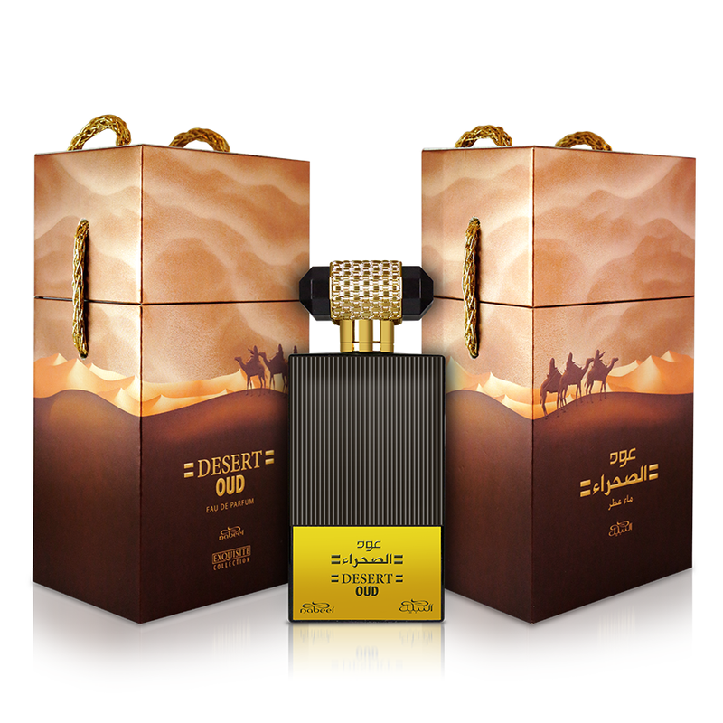 Desert Oud - Eau De Parfum (100ml) by Nabeel - Exquisite Collection - Al-Rashad Inc