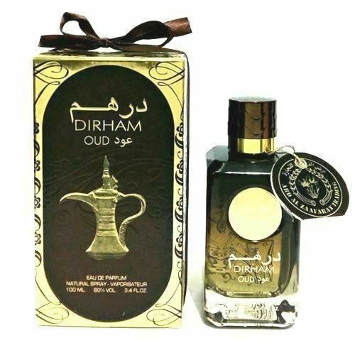Dirham Oud -  Eau De Parfum - 100ml by Ard Al Zaafaran - Al-Rashad Inc