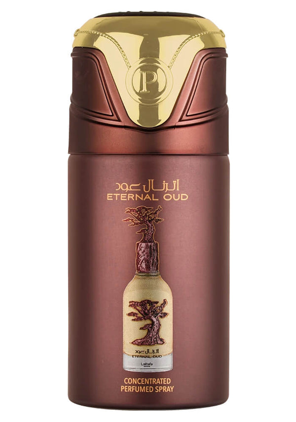  Eternal Oud - Concentrated Perfumed Deodorant Spray (250 ml/9 fl.oz) by Lattafa Pride