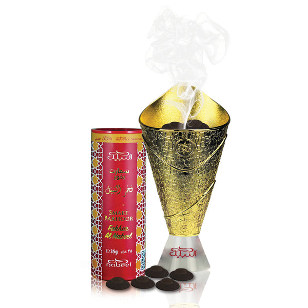 FAKHAR AL NABEEL - Smart Bakhoor Incense by Nabeel (35g) - Al-Rashad Inc