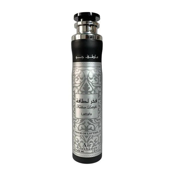 Fakhar Lattafa -  Silver (Men) - Air Freshener by Lattafa (300ml/194g) - Al-Rashad Inc