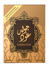 Golden Oud - Eau De Parfum Spray (100 ml - 3.4Fl oz) by Asdaaf (Lattafa) - Al-Rashad Inc