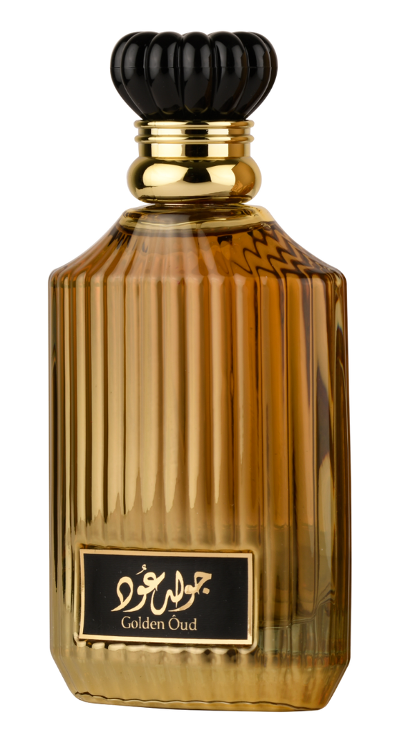 Golden Oud - Eau De Parfum Spray (100 ml - 3.4Fl oz) by Asdaaf (Lattafa) - Al-Rashad Inc