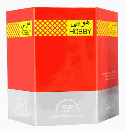 Hobby - Box 6 x 6ml Roll-on Perfume Oil by Nabeel