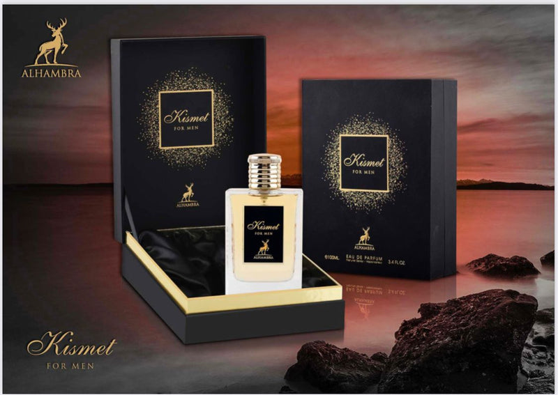 Kismet for Men - Eau De Parfum Spray (100 ml - 3.4Fl oz) by  Maison Alhambra (Lattafa) - Al-Rashad Inc