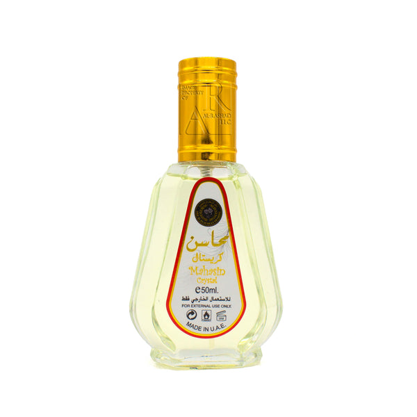 Bottle of Mahasin Crystal - Eau De Parfum - 50ml Spray by Ard Al Zaafaran