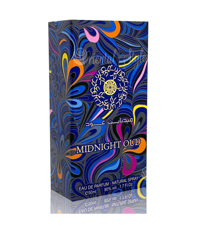Midnight Oud -  Eau De Parfum - 50ml Spray by Ard Al Zaafaran - Al-Rashad Inc