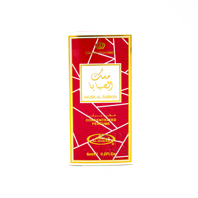  Box of Musk Al Sabaya - 6ml (.2oz) Roll-on Perfume Oil by Al-Rehab (Box of 6)