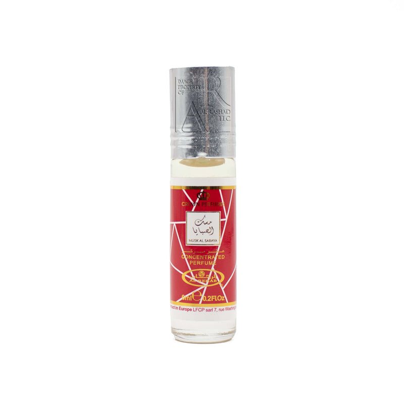 Bottle of Musk Al Sabaya - 6ml (.2oz) Roll-on Perfume Oil by Al-Rehab (Box of 6)
