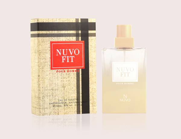 NUVO FIT by NUVO PARFUMS - POUR HOMME (MEN) - 100ml Natural Spray
