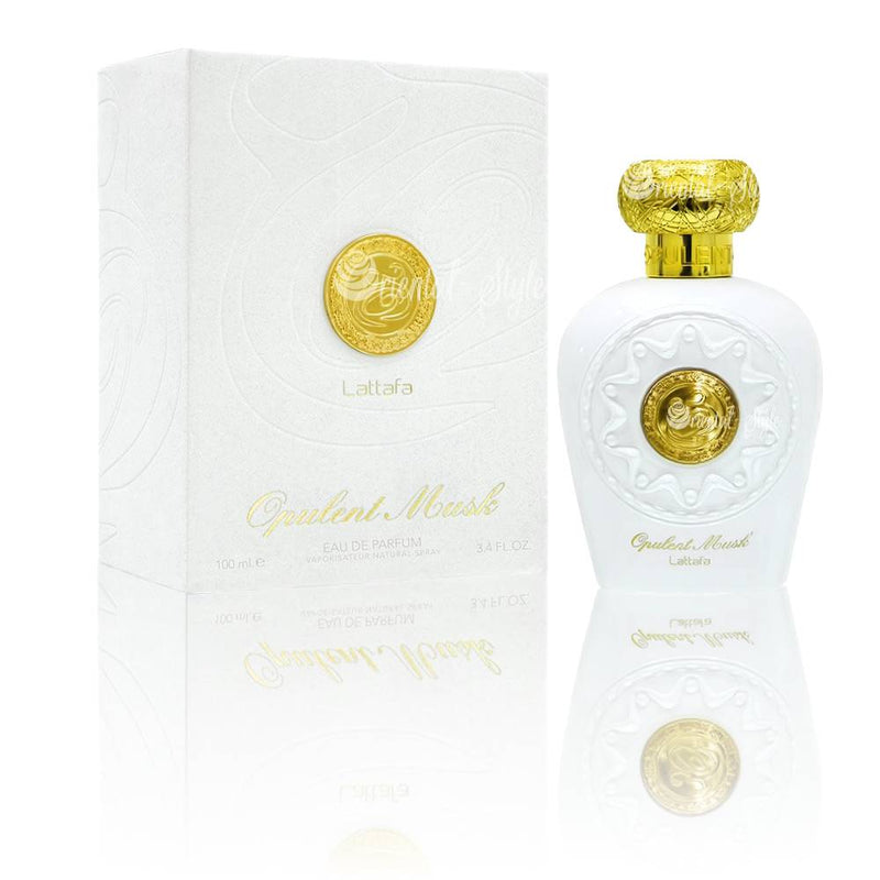 Opulent Musk - Eau De Parfum Spray (100 ml - 3.4Fl oz) by Lattafa - Al-Rashad Inc