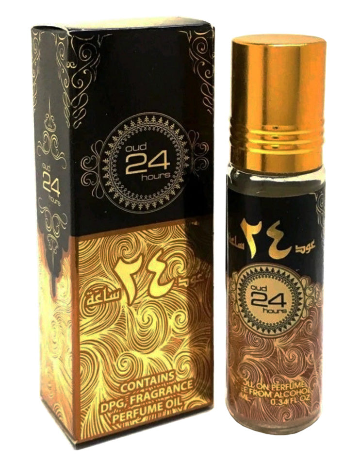 Oud 24 Hours - 10ml (.34 oz) Perfume Oil  by Ard Al Zaafaran - Al-Rashad Inc