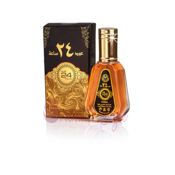 Oud 24 Hours -  Eau De Parfum - 50ml Spray by Ard Al Zaafaran - Al-Rashad Inc