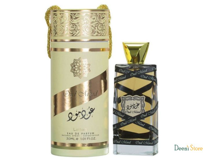 Oud Mood - Eau De Parfum Spray (30ml) by Lattafa - Al-Rashad Inc
