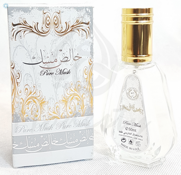 Pure Musk -  Eau De Parfum - 50ml Spray by Ard Al Zaafaran - Al-Rashad Inc