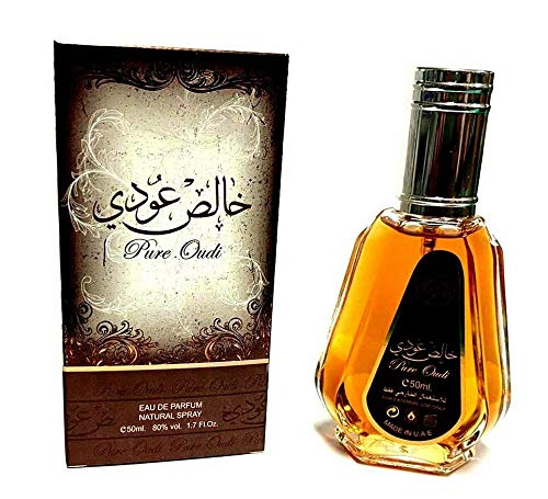Pure Oudi -  Eau De Parfum - 50ml Spray by Ard Al Zaafaran - Al-Rashad Inc