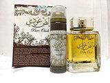 Pure Oudi - Eau De Parfum Spray (100 ml (with Deo) - 3.4Fl oz) by Lattafa