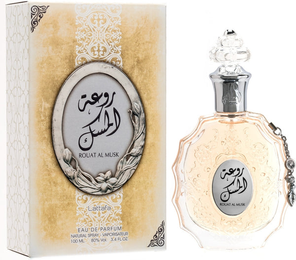 Rouat Al Musk - Eau De Parfum Spray (100 ml - 3.4Fl oz) by Lattafa - Al-Rashad Inc