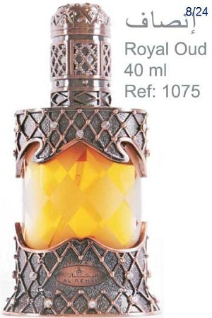 Royal Oud - Fancy Perfume Spray (40ml) by Al-Rehab