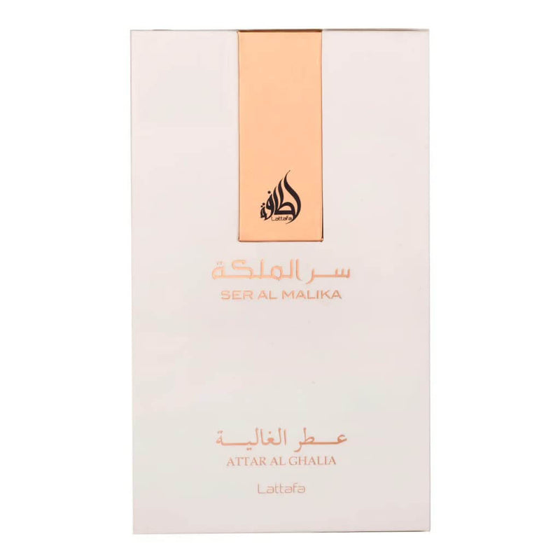 Bottle of Ser Al Malika - Eau De Parfum Spray (100 ml - 3.4Fl oz) by Lattafa