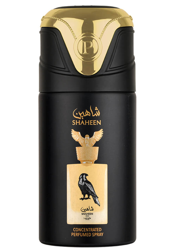  Shaheen Gold - Concentrated Perfumed Deodorant Spray (250 ml/9 fl.oz) by Lattafa Pride