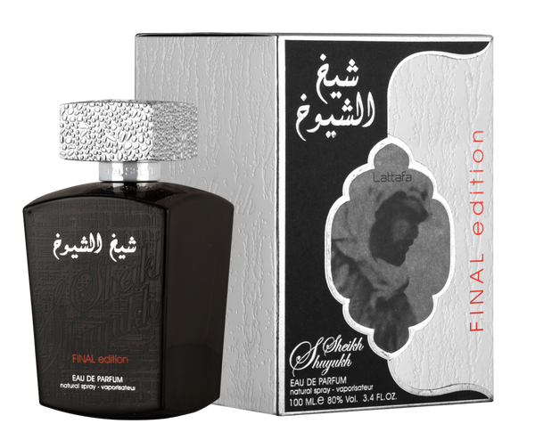 Sheikh Al Shuyukh Final Edition - Eau De Parfum Spray (100 ml - 3.4Fl oz) by Lattafa - Al-Rashad Inc