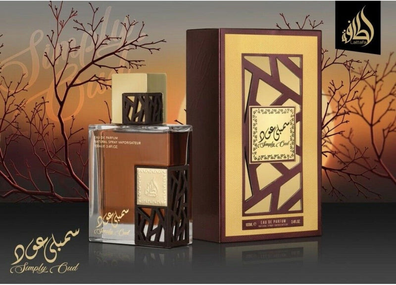 Simply Oud - Eau De Parfum Spray (100 ml - 3.4Fl oz) by Lattafa - Al-Rashad Inc