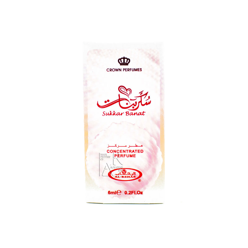 Box of Sukkar Banat - 6ml (.2oz) Roll-on Perfume Oil by Al-Rehab