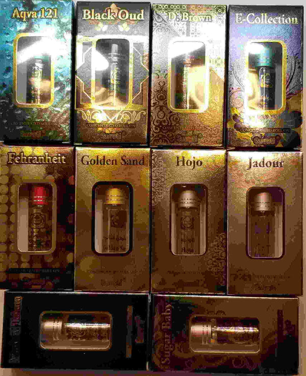 Set of 20 (Twentry) 6ml Roll-on  Perfume Oil by Surrati