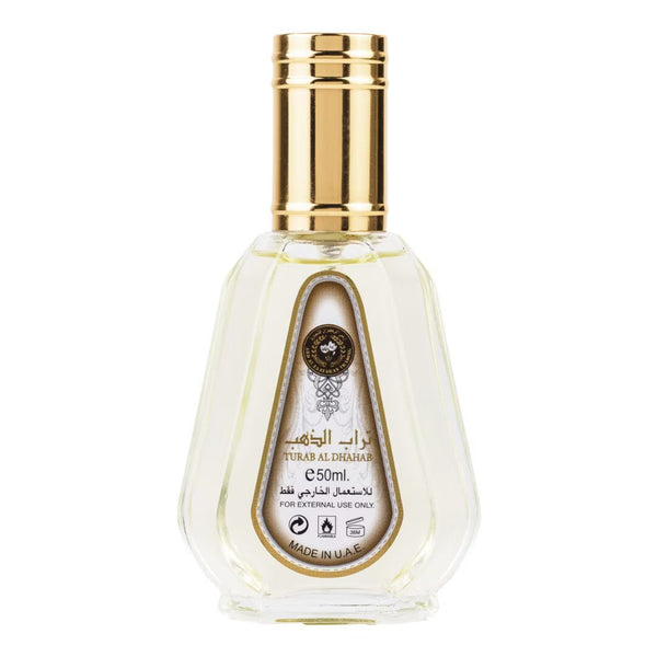 Bottle of Turab Al Dhahab - Eau De Parfum - 50ml Spray by Ard Al Zaafaran