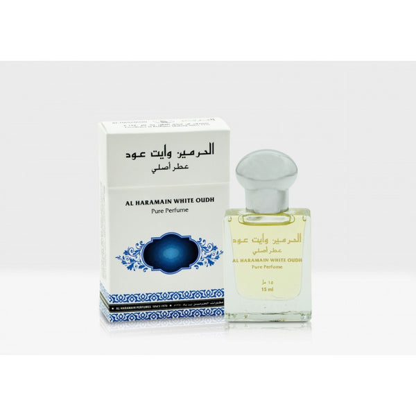 Al Haramain White Oudh - Oriental Perfume Oil [15 ml] 